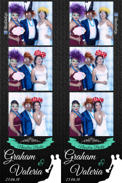 Photo Booth Inflable Boda Graham y Valeria